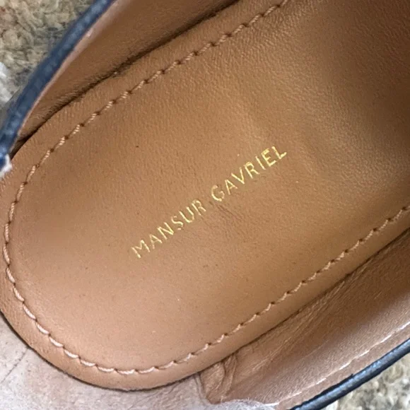 Mansur Gabriel black patent loafer - Picture 4 of 5